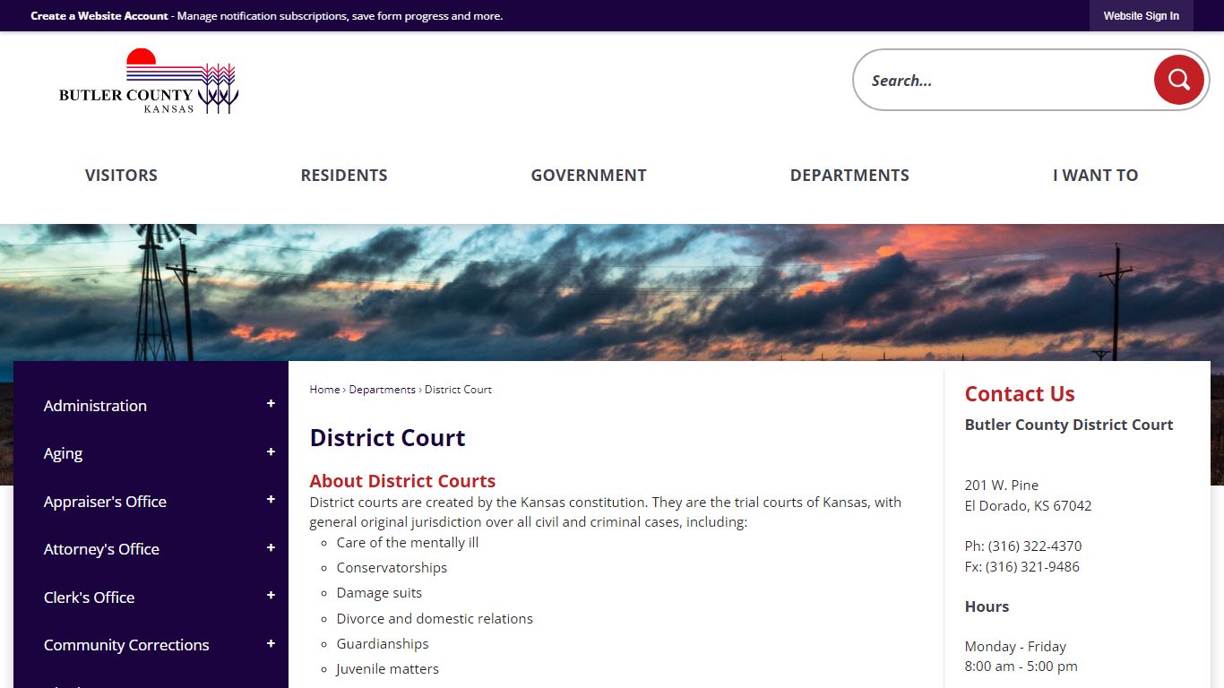 District Court | Butler County, KS - Official Website